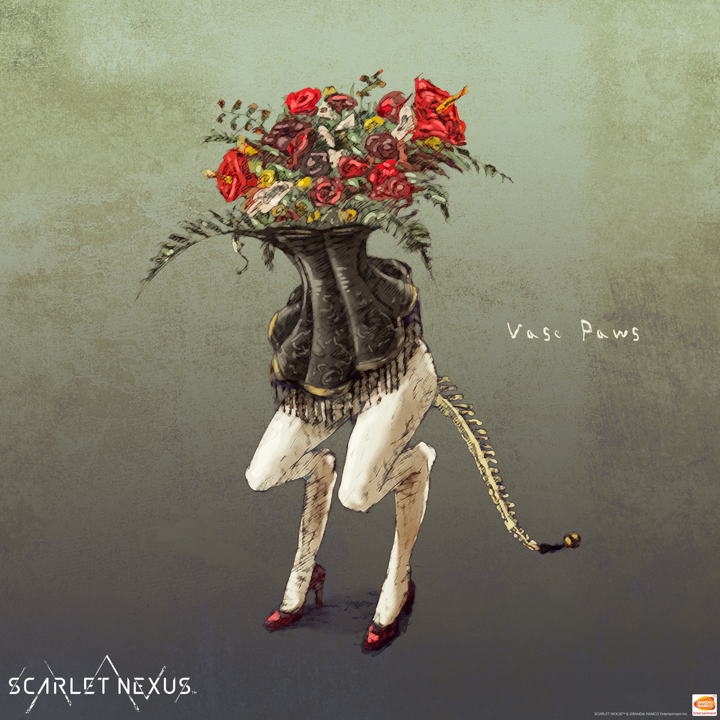 4511e8ead7091e4bd05b60985fc9fd52 scarlet nexus concept art vase