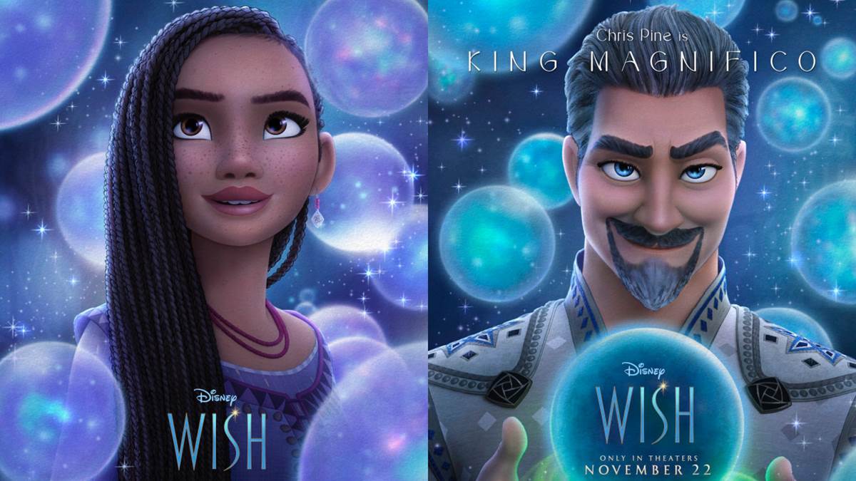 D87067d7e03ace53bfd639a1ce6eb2a1 asha and king magnifico wish character posters rel