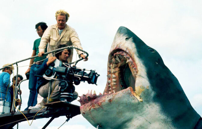 Bakom kulisserna på "Hajen".