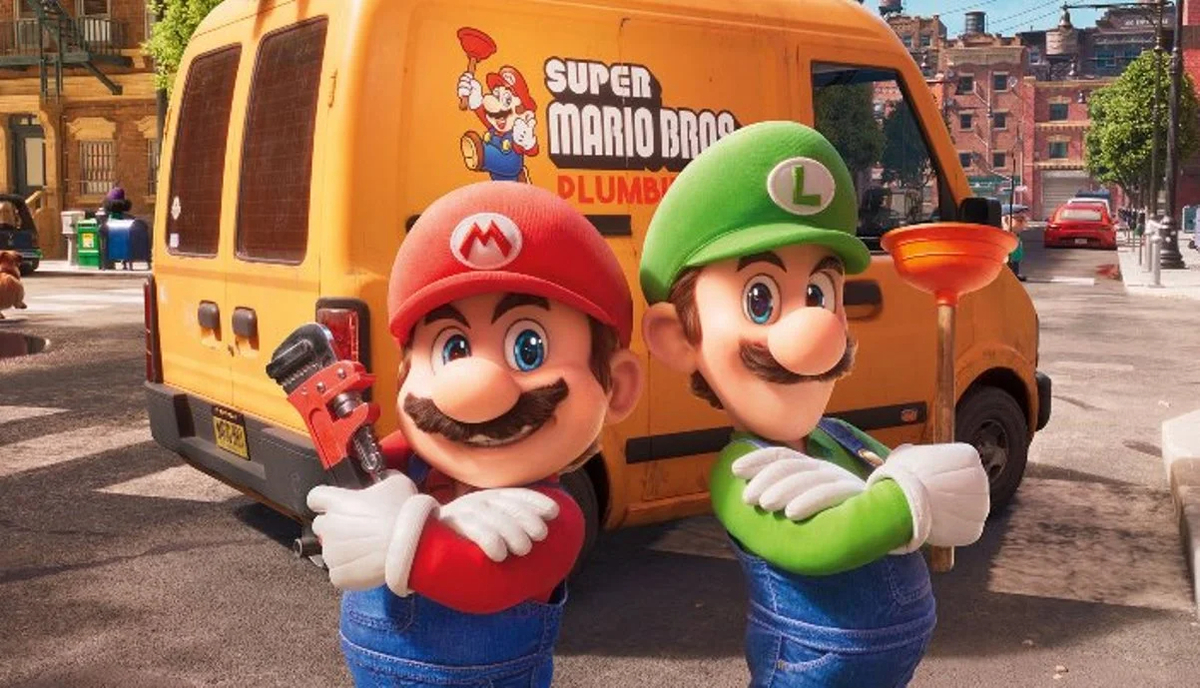 Rapping Mario Mario och Luigi rappar i reklam för