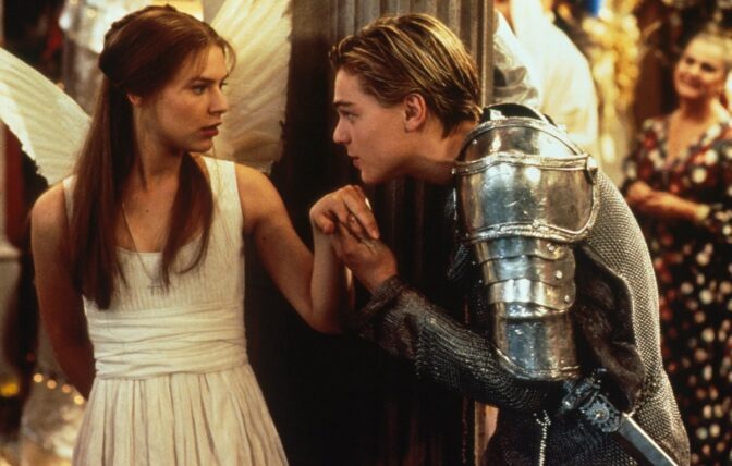 Leonardo Dicapio och Claire Danes i "Romeo + Julia"
