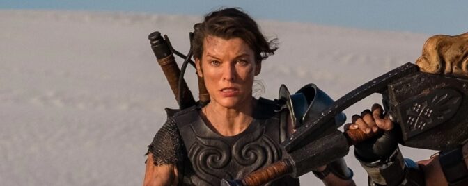 ”Monster Hunter” med Milla Jovovich får biopremiär hösten 2020