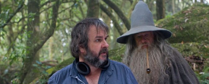 Peter Jackson och Ian McKellen.
