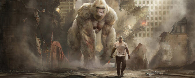 ”Rampage” är ny etta på biotoppen