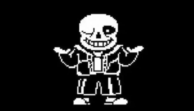 Sans från "Undertale". 