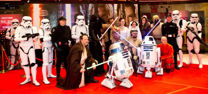 En stjärnspäckad gala(x)premiär!