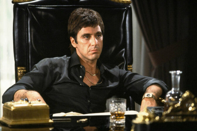 Pacino i 1982 års "Scarface"