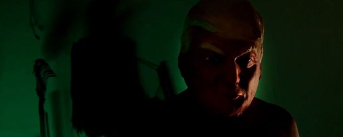 Obehagliga bilder i introt till ”American Horror Story: Cult”