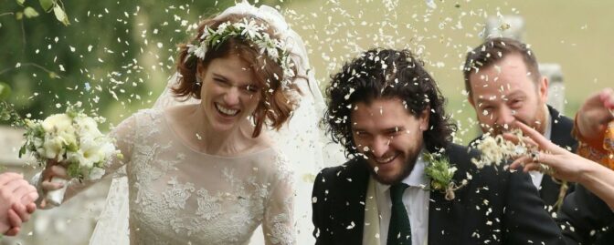 Det första lyckliga ”Game of Thrones”-bröllopet har gått av stapeln