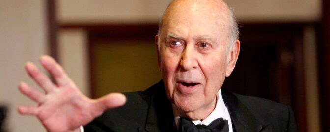 Komedilegendaren Carl Reiner har dött