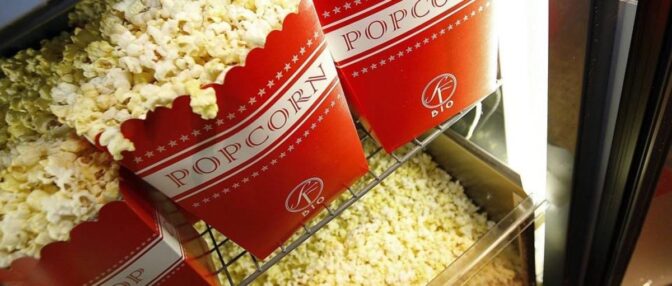 Biopremiär för ny popcornsmak