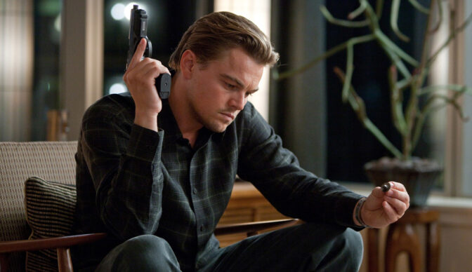 Leonardo DiCaprio i "Inception".