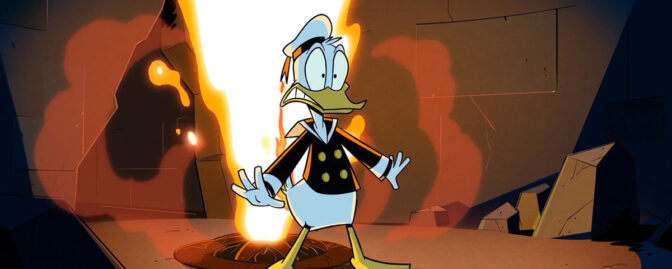 Kalle Anka grillas i nya trailern till ”DuckTales”