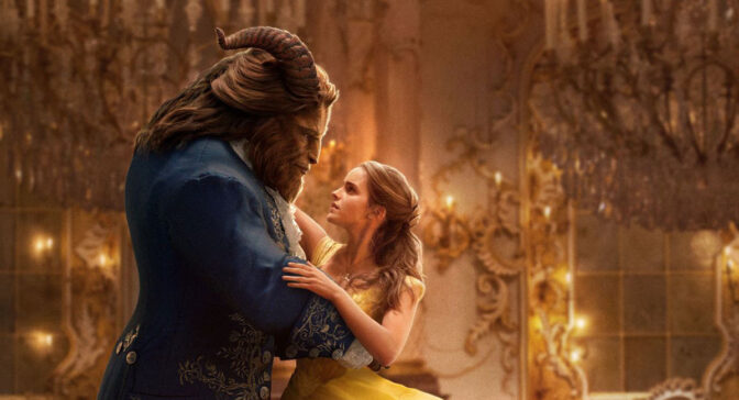 Nya bilderna på Skönheten och Odjuret är sagolik perfektion