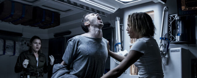 Ett monster föds i otäckt nytt klipp från ”Alien: Covenant”