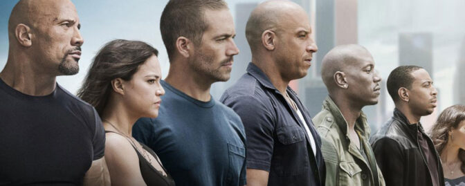 Första postern till ”Fast & Furious 7”