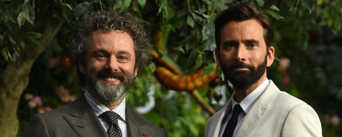 Michael Sheen och David Tennant har spelat in corona-komedin ”Staged”