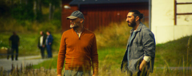 Johan Rheborg spelar mot Fares Fares i ”Partisan”