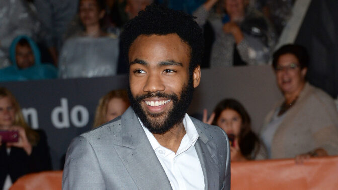Donald Glover spelar en ung Lando Calrissian