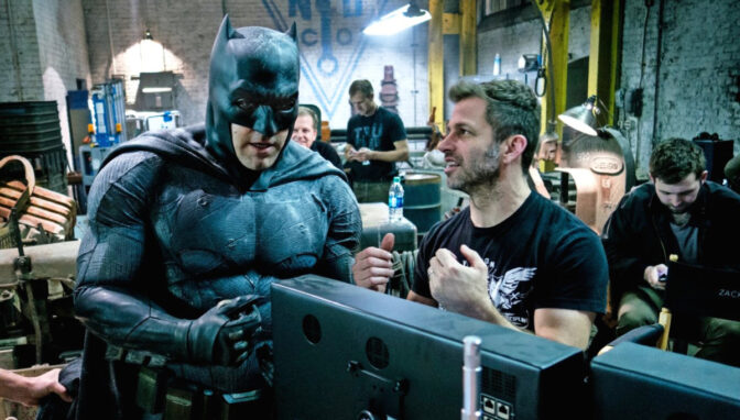 Zack Snyder ihop med annan känd fighter: självaste Batfleck. 