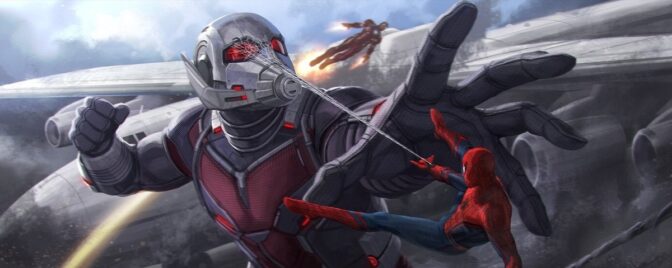 Titta närmare på Ant-Mans stora förvandling i ”Captain America: Civil War”