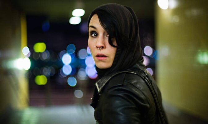 Noomi Rapace som Lisbeth Salander