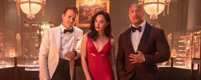 Trailerpremiär: Stjärntrio i explosiva kuppfilmen ”Red Notice”