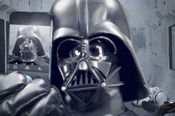 Nu finns Darth Vader på Instagram