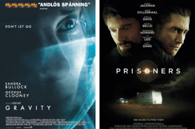 Extra biljettsläpp till ”Gravity” och ”Prisoners”!
