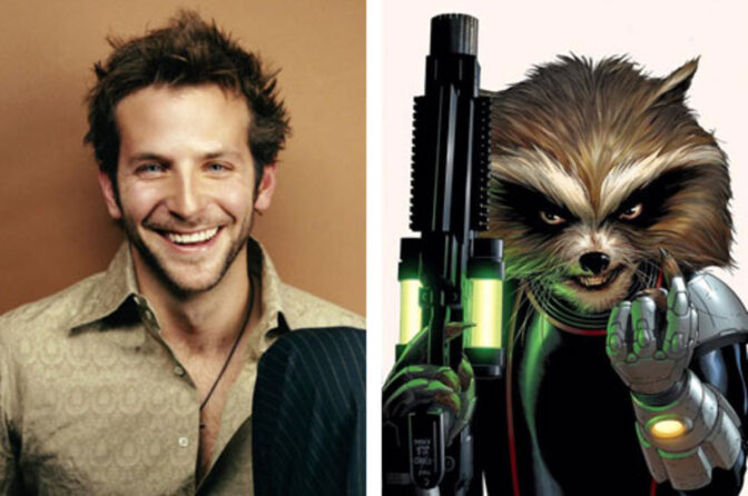 Bradley Cooper är Rocket Raccoon
