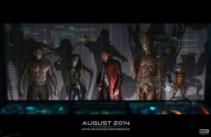 Inspelningsstart för ”Guardians of the Galaxy”