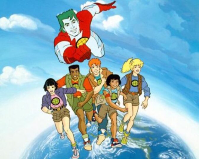 ”Captain Planet” är Sonys miljömedvetna hjälte