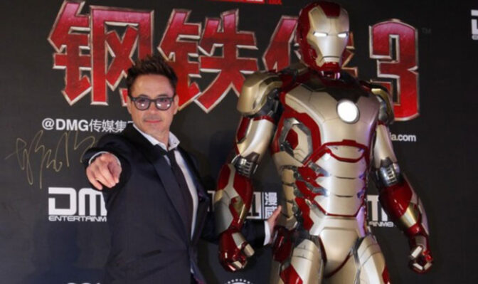 Extrascenerna i Kinas version av ”Iron Man 3”