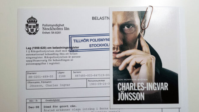 Ur Charles Ingvar Jönssons brottsregister