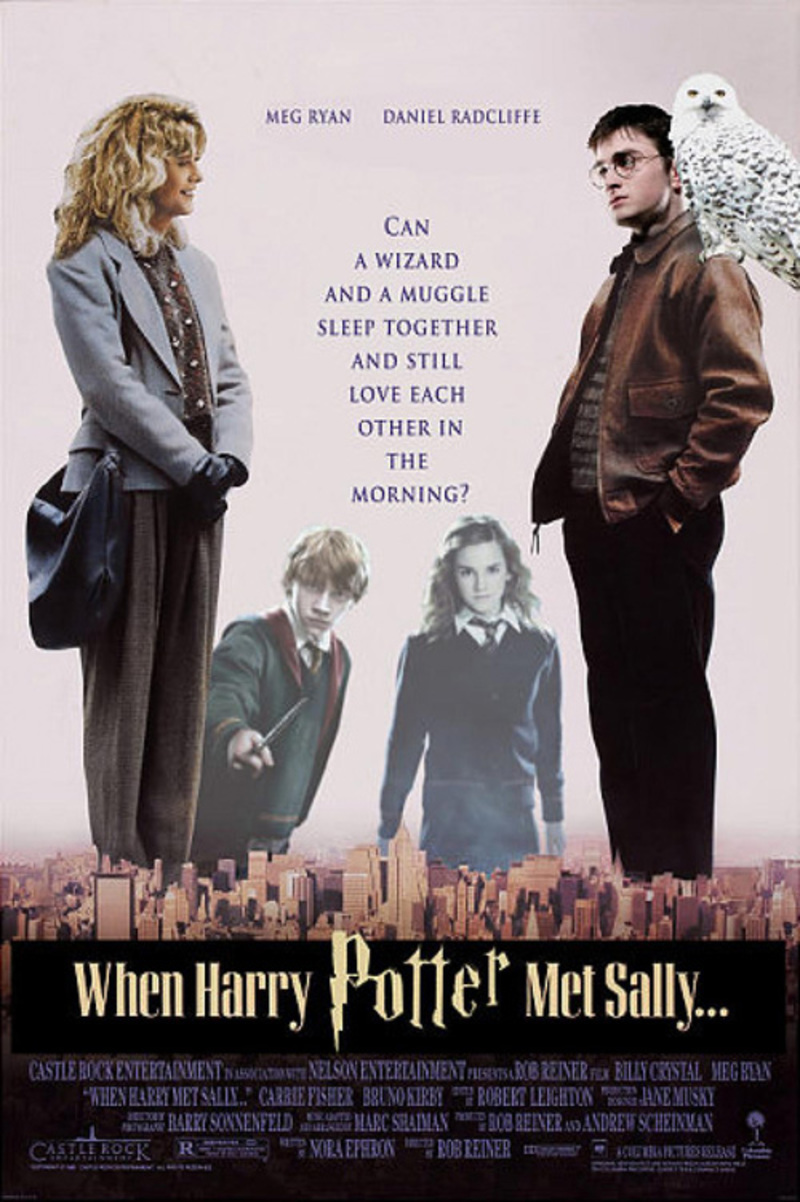 Medium cb095e17ea4fd37c713ca44886a8550b movie mashup poster harry potter met sally