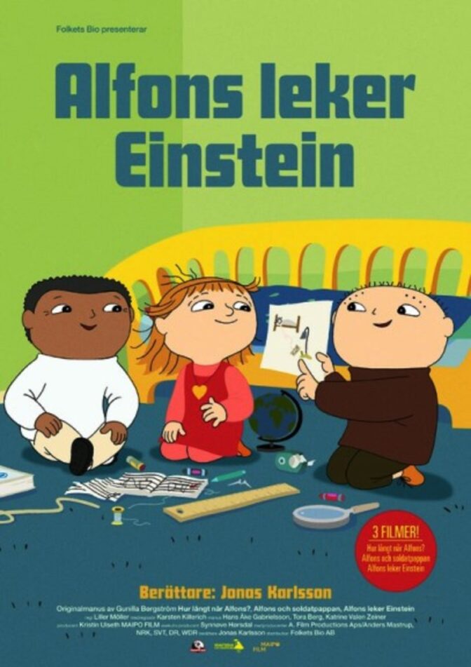 Alfons leker Einstein