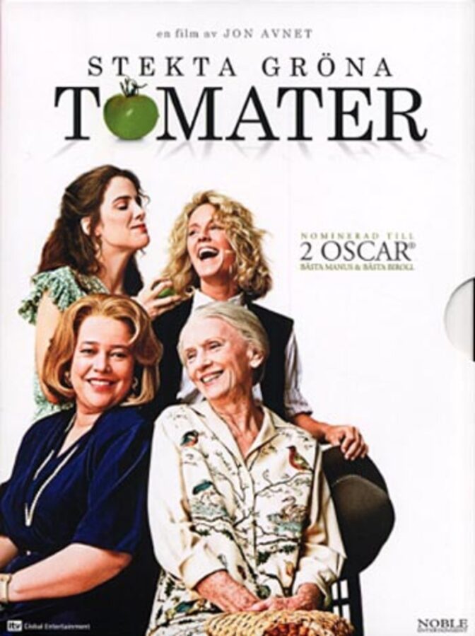 Stekta gröna tomater på Whistle Stop Cafe