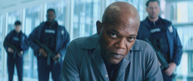 Sam Jackson i "The Hitman's Bodyguard" från 2017.