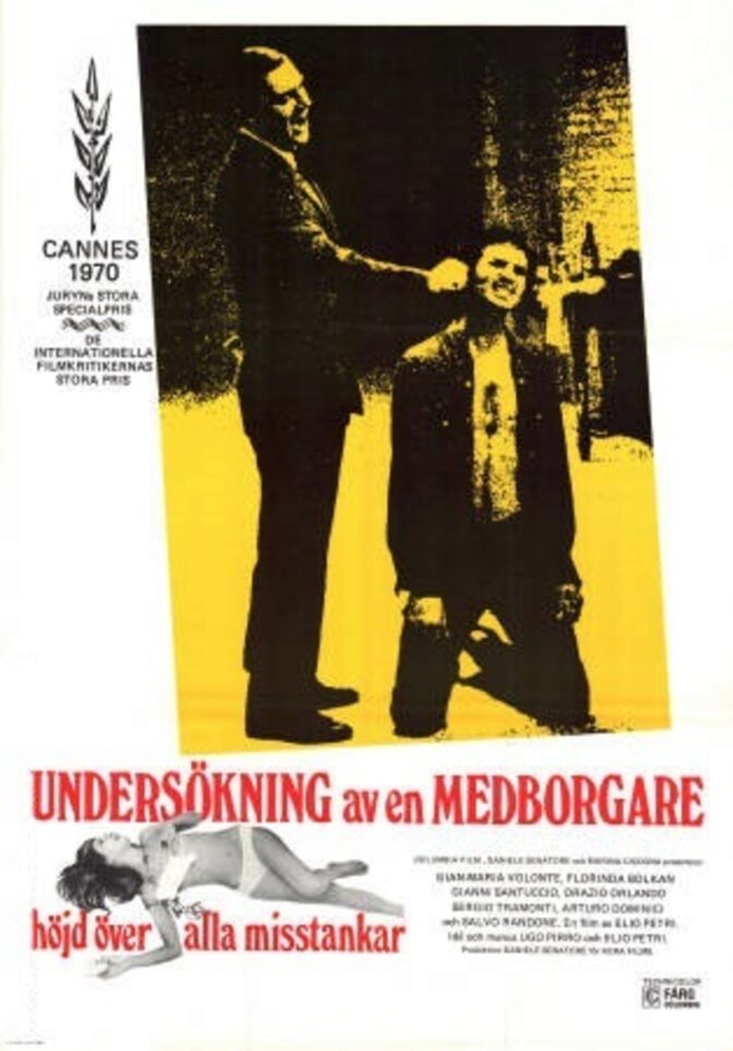 Undersökning av en medborgare höjd över alla misstankar