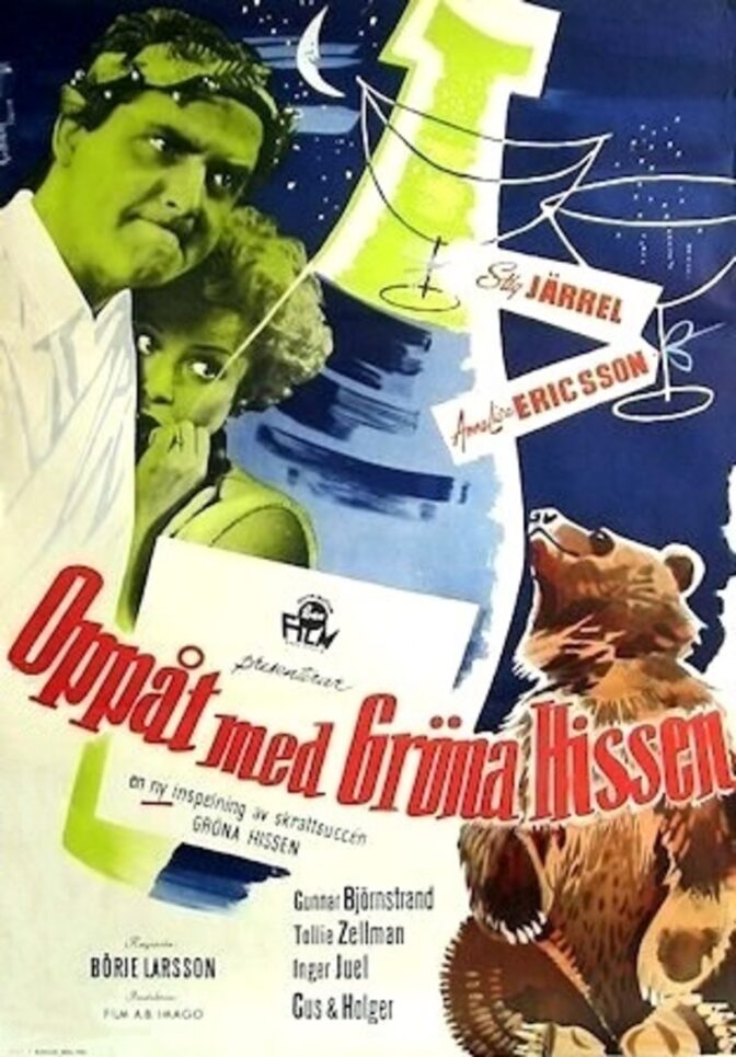 Oppåt med gröna hissen