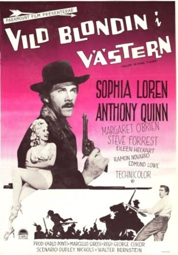 Vild blondin i Västern