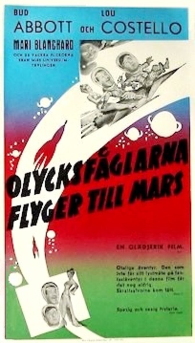 Olycksfåglarna flyger till Mars