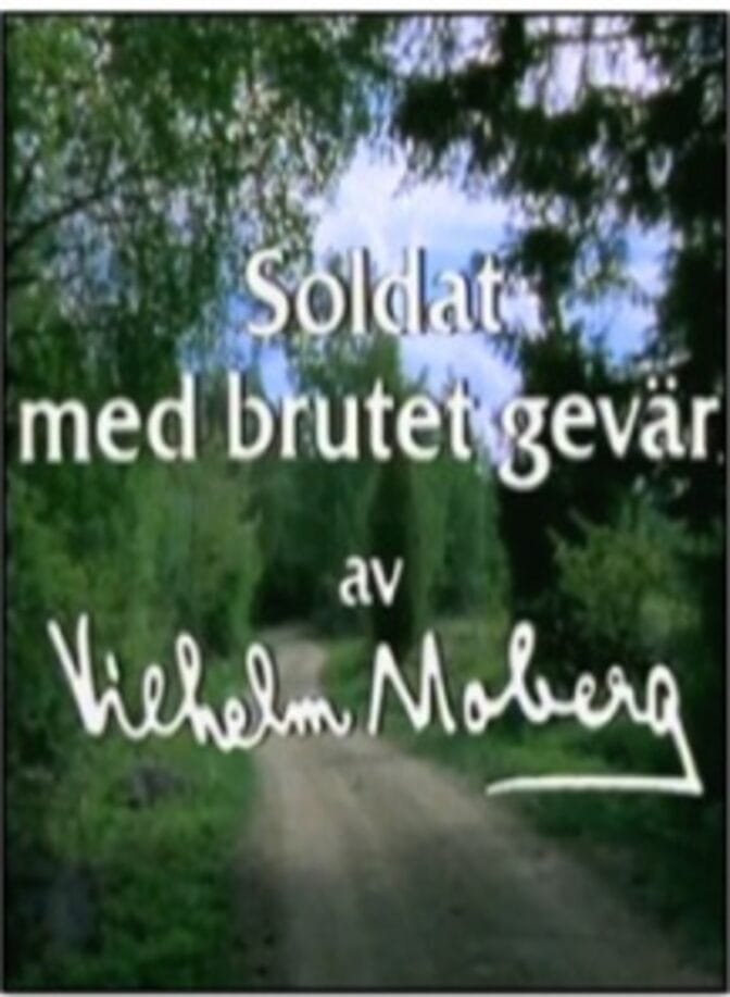 Soldat med brutet gevär