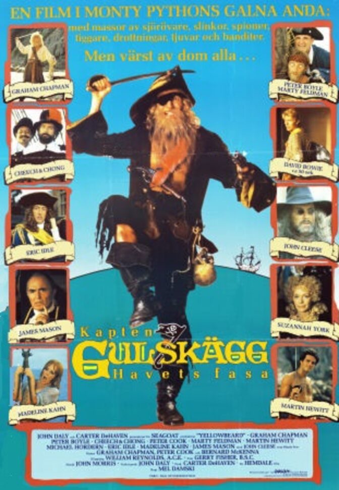 Kapten Gulskägg – Havets fasa