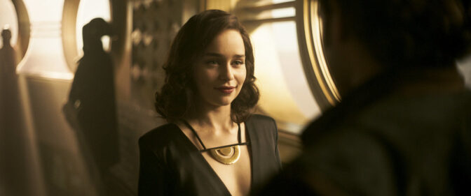 Emilia Clarke i "Solo: A Star Wars Story". 