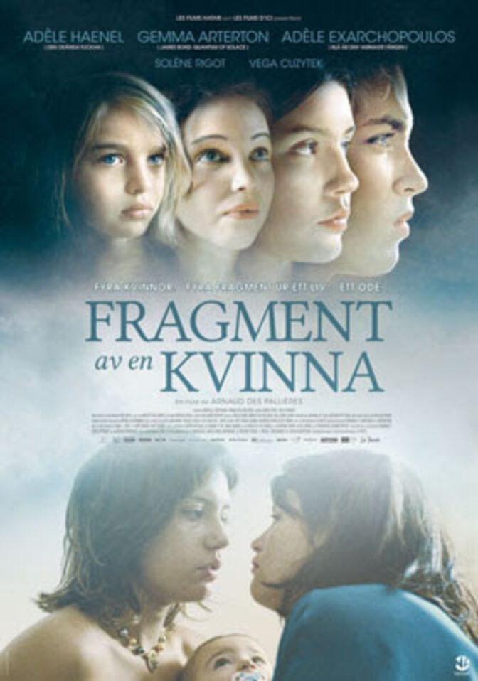 Fragment av en kvinna