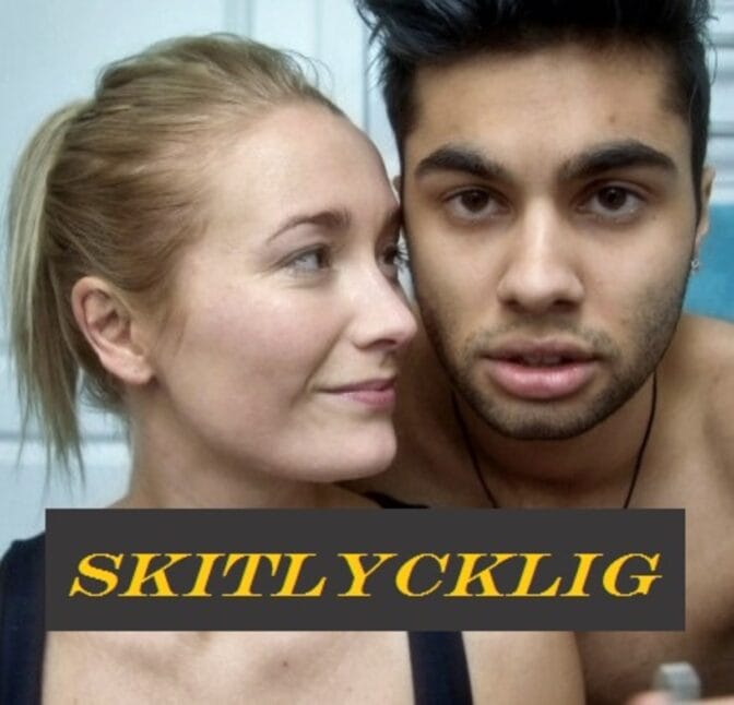 Skitlycklig