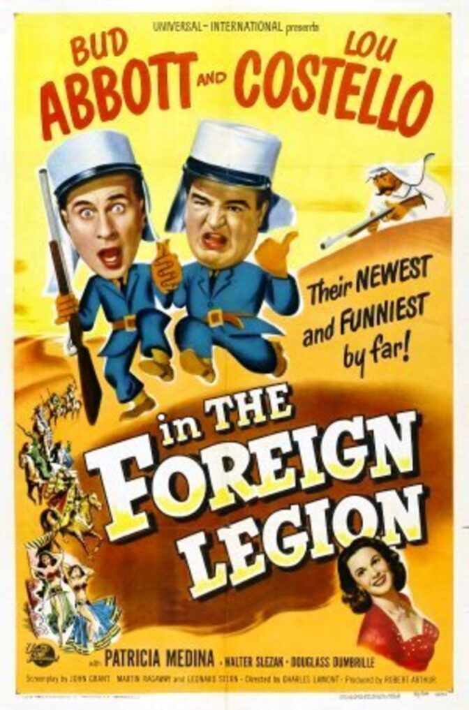 Abbott och Costello vid främlingslegionen