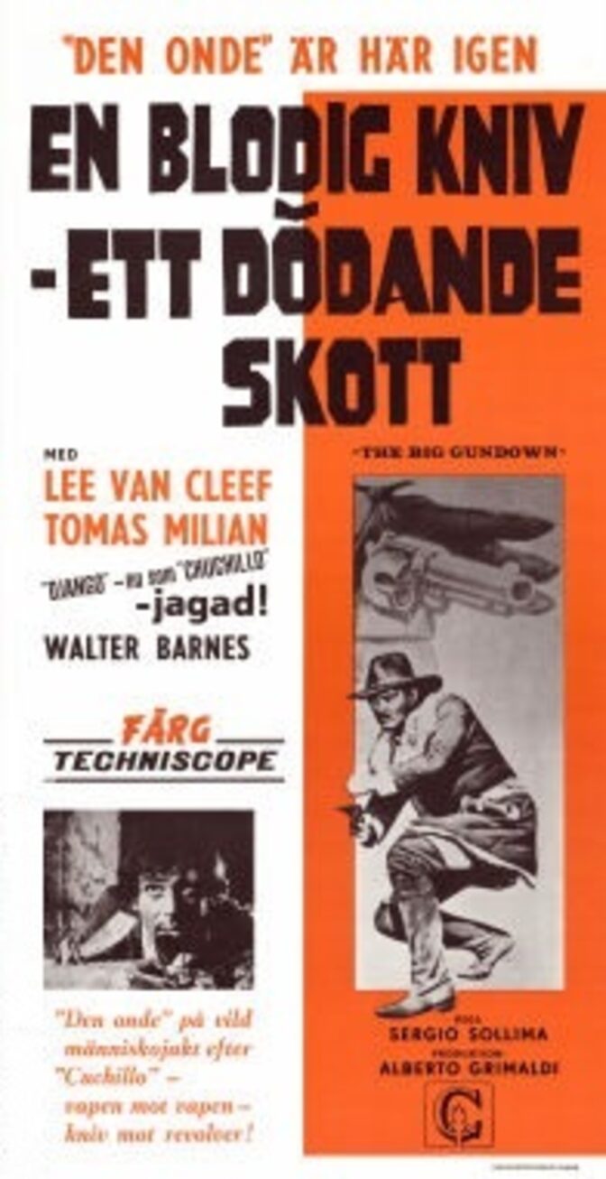 En blodig kniv – ett dödande skott