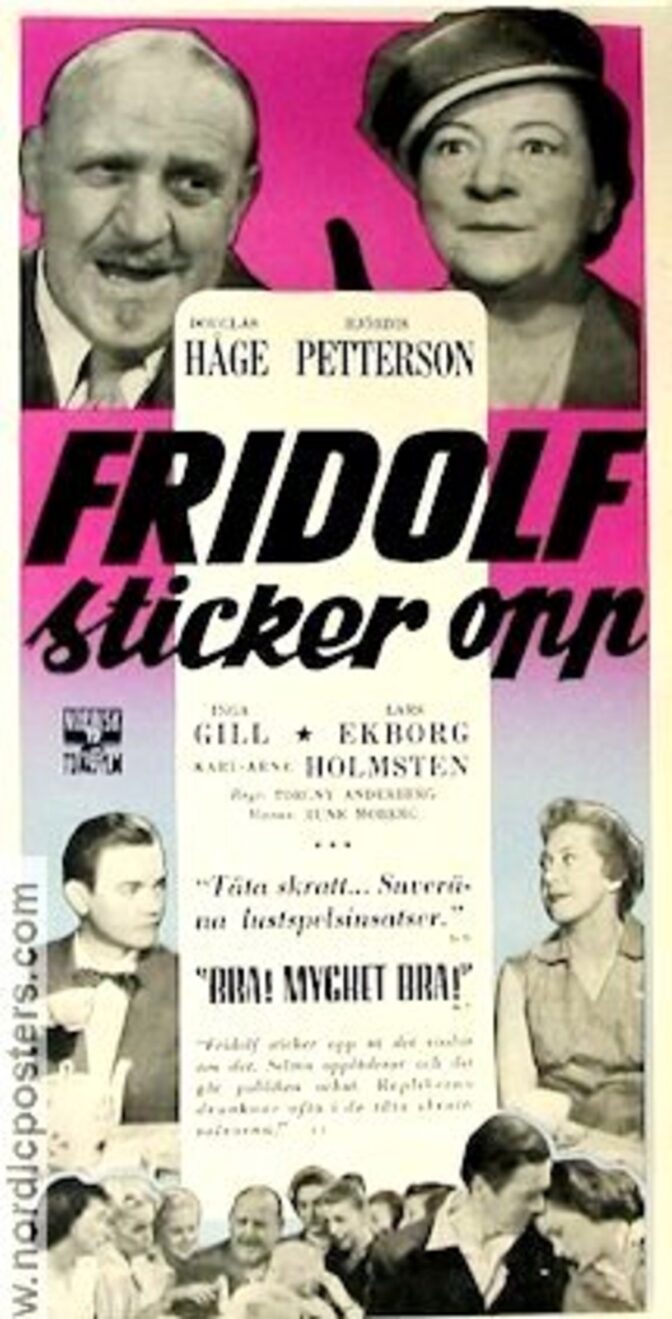 Fridolf sticker opp!